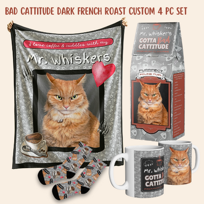 BAD CATTITUDE Set (Dark French Roast)