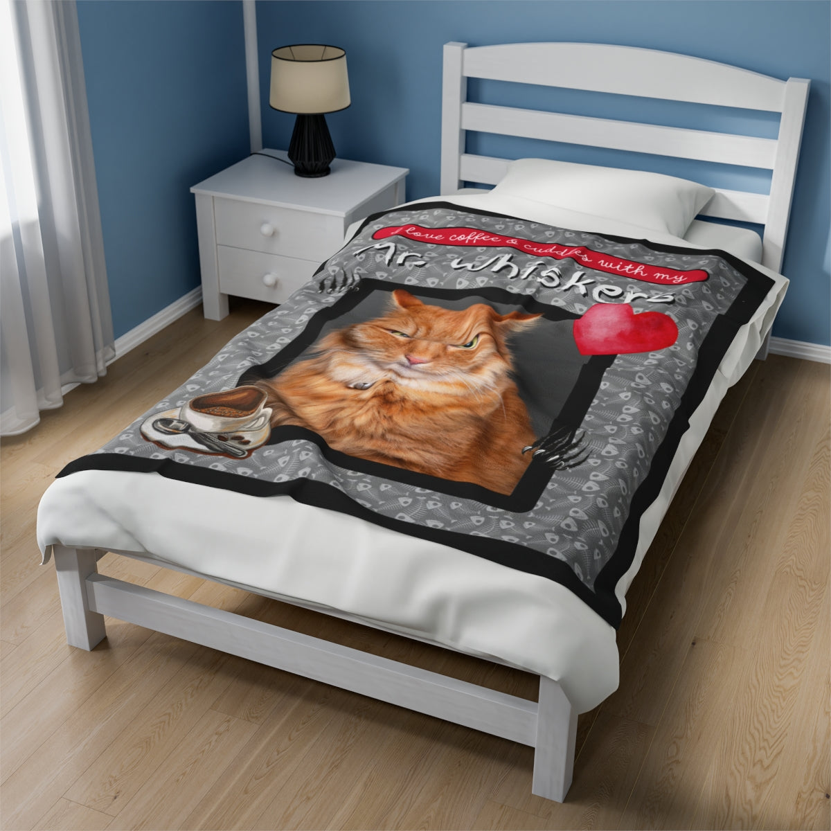 BAD CATTITUDE Blanket